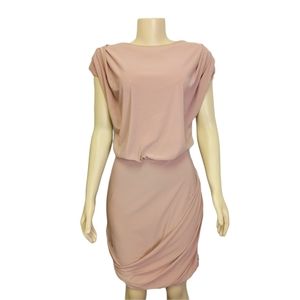 Women's Apricot Sleeveless Dress